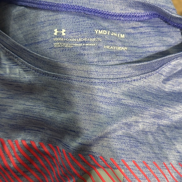 Girls Under Armour short sleeve shirt size M - Picture 3 of 3